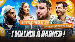 DU BITCOIN POUR LA SPA 🐶   Crypto Show 8 avec Maxime Chery Nour Gharbi et Alan Baudot [upl. by Arrakat]