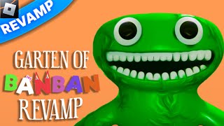 ROBLOX  Garten of Banban REVAMP Full Playthrough Gameplay [upl. by Akihc]