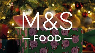 Percy Pig comes to life for the first time EVER  2021 Christmas Advert  MampS FOOD [upl. by Alahsal186]