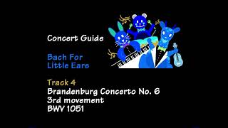 Baby Bach Concert Hall  Bach for Little Ears DVD Rip Part 1 in G Major [upl. by Yeldarb]