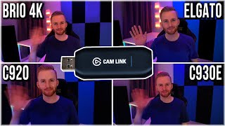 Elgato Cam Link 4K Review amp Comparison to Logitech Brio 4K C920 and C930e  Two Minute Tech Review [upl. by Aleetha]