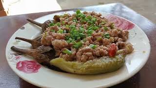 ត្រប់វែងម្តងមើលLong eggs plant nice food [upl. by Tricia]