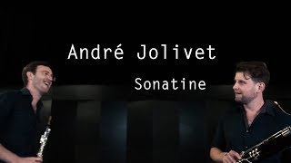 André Jolivet  Sonatine für Oboe und Fagott  Giorgi Gvantseladze Moritz Winker [upl. by Aivul666]