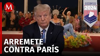 Trump arremete contra la representación de La última cena en los Juegos Olímpicos 2024 [upl. by Nalid]