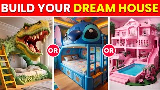 Would You Rather Build Your Dream House 🏠🌈💞 Hardest Choices QuizWizZ [upl. by Ybur291]