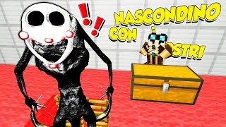 FUGA DAL MCDONALDS Gmod NASCONDINO con i MOSTRI [upl. by Burchett]