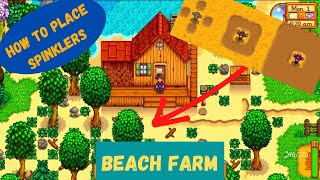 Sprinklers Wont Work On This Terrain Fix  Stardew Valley 15 sprinklers [upl. by Eliath]