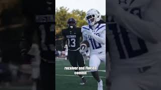 There was plenty of star power in the IMG Academy vs Lipscomb Academy game ⭐️🏈 shorts [upl. by Clance927]