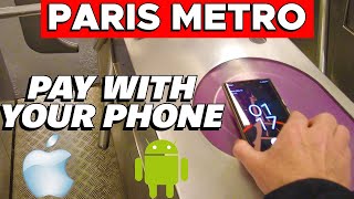 How to use your phone to ride Paris Metro with 2024 iphone update [upl. by Dnalyar441]