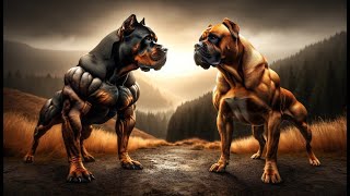 Guardian Giants Cane Corso vs Presa Canario Which Breed Protects Best [upl. by Schild985]