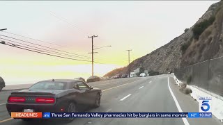 Pacific Coast Highway in Malibu to install speed cameras [upl. by Eceirahs764]