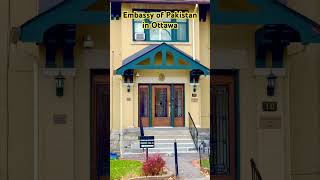 Embassy of Pakistan in Ottawa [upl. by Ortrud]