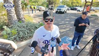 Anthony Banda Says Hes Found a Home With Dodgers Reacts to Viral Fan Love World Series Aftermath [upl. by Boleslaw419]