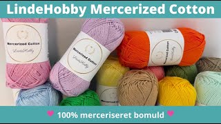 LindeHobby Mercerized Cotton [upl. by Valentijn]