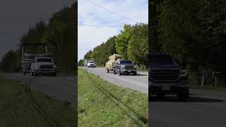 “Hay Crew” Chevy GMC Hauling Hay💙 Dodge Towing Boat shorts [upl. by Shelby]