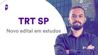 Concurso TRT SP Novo edital em estudos [upl. by Martell]