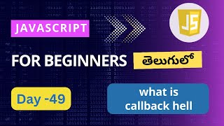 Callback hell in JavaScript  what is callback hell  JavaScript for beginners  Callback hell [upl. by Rusel604]