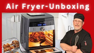 Unboxing the Best Pampered Chefs Deluxe Air Fryer Revealed [upl. by Ennayehc]