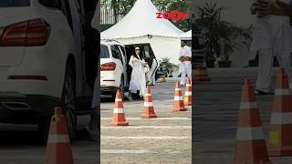 Preity Zinta arrives for late Pamela Chopras prayer meet shorts preityzinta [upl. by Turrell]