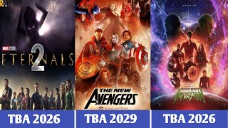 TOP 15 UPCOMING MARVEL CONFIRMED amp UNCONFIRMED MOVIES IN 20242029 Part 2 [upl. by Seem]