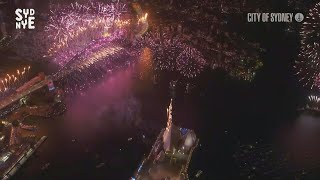 Australia enters 2024 with fireworks over Sydney Harbour  AFP [upl. by Jobina30]