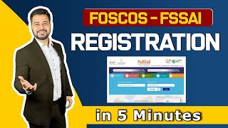 FoSCoS Registration Process  How to do FSSAI Registration  FSSAI पंजीकरण कैसे करें [upl. by Kalmick]