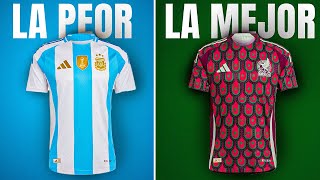 La MEJOR y la PEOR camisa de la COPA AMERICA ranking de camisetas [upl. by Krasnoff]