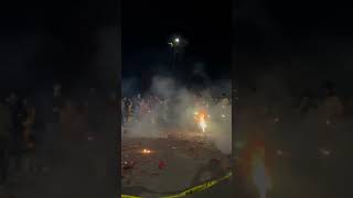 Diwali celebration and crackers in wappingers fall Newyork [upl. by Elimay23]