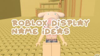 ✏️ roblox display name ideas ✧  aesthetic dark etc 🧋🪐💤 [upl. by Lemal719]