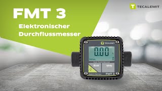 Elektronischer Durchflussmesser FMT 3  Tutorial [upl. by Lidia]