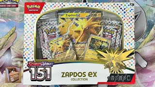 Zapdos ex Pokémon 151 TCG X2 apertura [upl. by Norrahc]