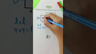 Área 🔥 matematica [upl. by Esorlatsyrc]