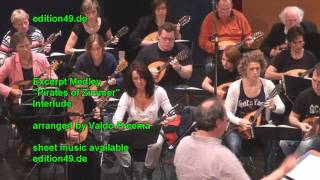 Hans Zimmer Medley Mandolin Orchestra Excerpt Soundtrack [upl. by Ahcilef539]