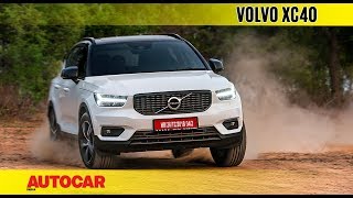 Volvo XC40  India Drive Review  Autocar India [upl. by Hsatan474]