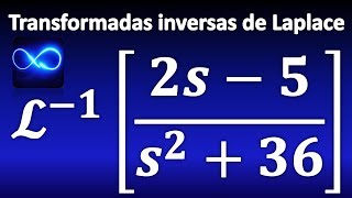 207 Transformada inversa de Laplace separando en suma de Fracciones [upl. by Yeliah]