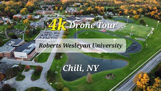 Roberts Wesleyan University • 4k Drone Tour [upl. by Zaller]