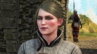 THE WITCHER 3  Geralt amp var Attre sisters Fencing Lessons full quest 4K 60fps [upl. by Raeann]