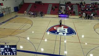 BroadalbinPerth vs Johnstown High School Boys Varsity Basketball [upl. by Nonahs590]