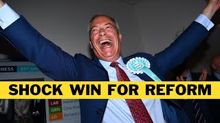 SHOCK News As Reform UK Becomes SECOND Largest Party [upl. by Nylhtac]