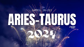 ARIES TAURUS CUSP ✨ Finding Your Voice ✨ YOUR 2024 Tarot Reading [upl. by Mareah929]