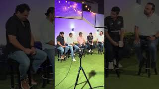 Primera entrevista con público durante la grabación No cabe duda que el deporte une sintantoshow [upl. by Samuela220]