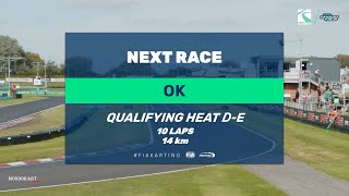 LIVE FIA Karting World Championship 2024  OK  Qualify Heat DE [upl. by Ocer]