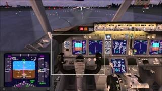 Microsoft Flight Simulator X взлет [upl. by Ailee49]