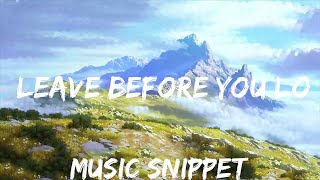 Marshmello x Jonas Brothers  Leave Before You Love Me Lyrics  Music on time [upl. by Allyce184]