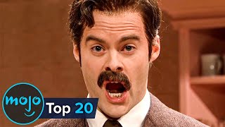 Top 20 Best Bill Hader Impressions [upl. by Niwrud658]