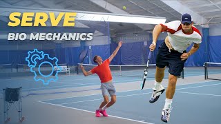 The Biomechanics Of The Serve [upl. by Yanal]