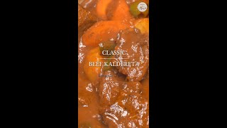 The Most Delicious Beef Caldereta Recipe Youll Ever Try shorts [upl. by Ahsener]