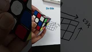 A trick to solveSHARP MUSIC legendrubikscube music viralshort shortcube [upl. by Oicneserc121]