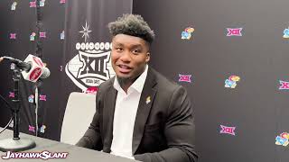 Devin Neal Big 12 media days [upl. by Lynelle375]