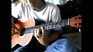 Claro que te amo  Kvrass Guitarra intro y solo Criss Alvarez [upl. by Enywtna]